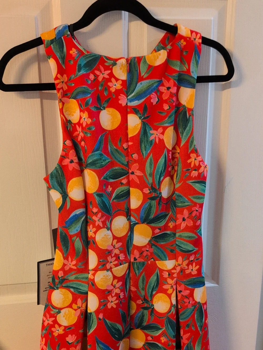 NWT Vince Camuto Dress with Citrus Print - Picture 7 of 14